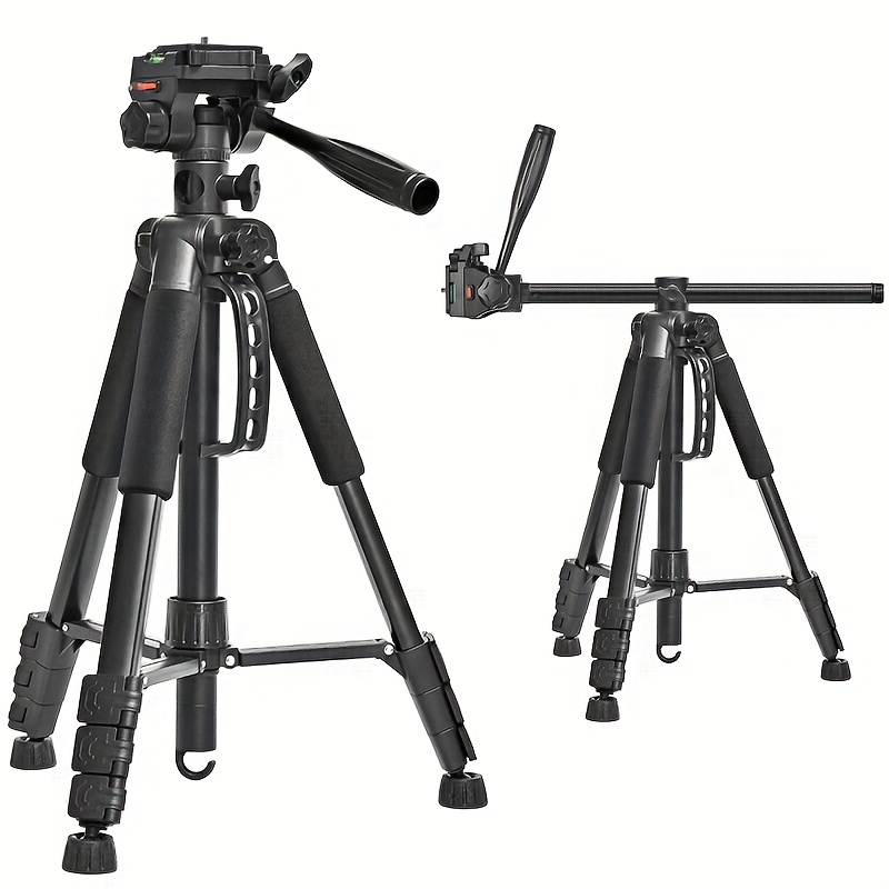 TEMU Camera/phone Tripod For Shooting Videos, 180cm Live Streaming Tripod, Used As A Monopod, Suitable For Photography Camera Tripods
