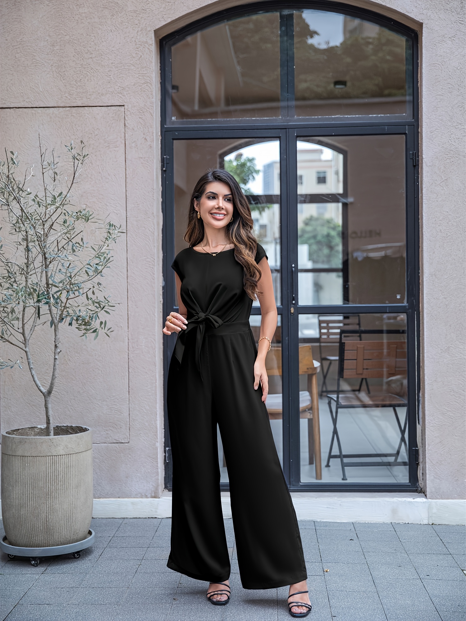 black tie jumpsuit outfit
