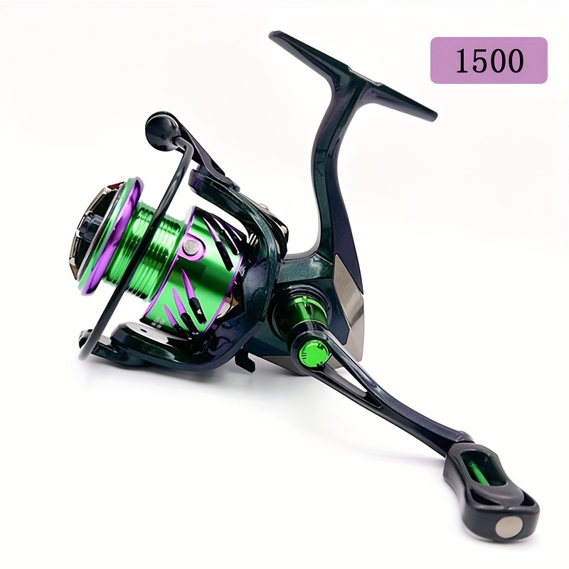1pc 1500/2000 Saltwater Fishing Reel, 5:1:1 Gear Ratio Spinning Reel For  Long-distance Casting, Outdoor Fishing Tackle
