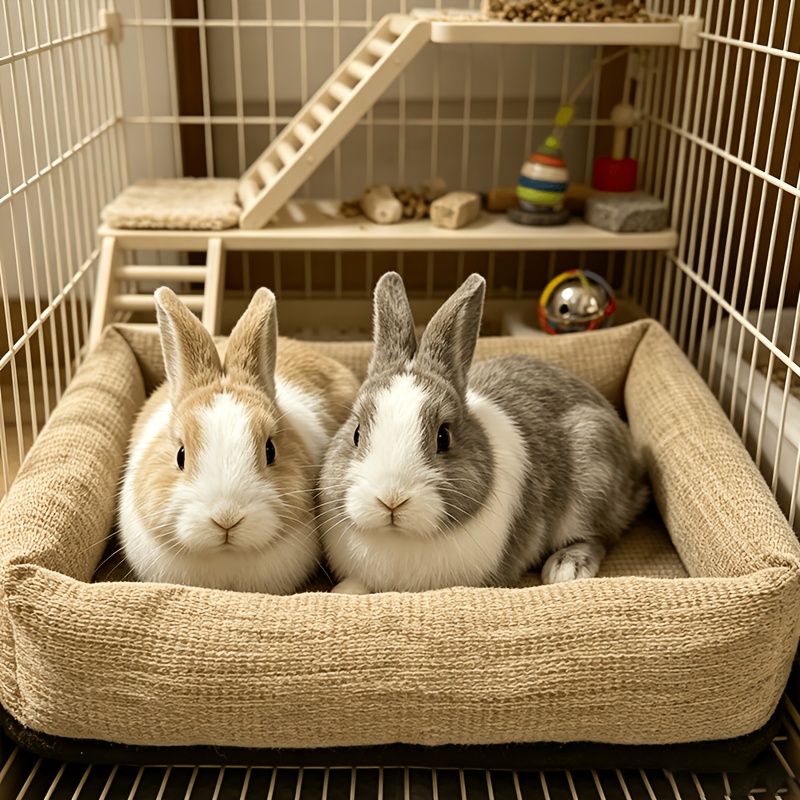 Scratch-Resistant Nest for Rabbits