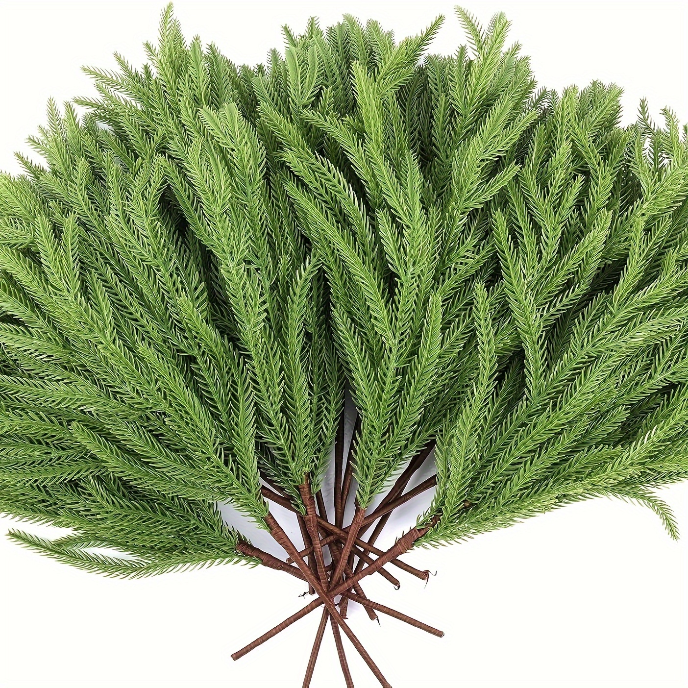 

5-pack Artificial Pine Branches Silk Vine Plant For Home Decor, Christmas Faux Greenery For Room Types - Seasonal Decoration For Fall, , Easter, Hanukkah, Thanksgiving - No Container