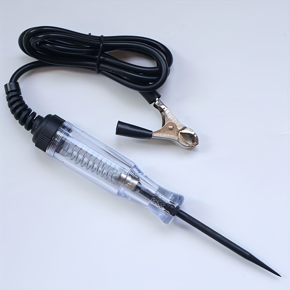 

Car Truck Voltage Circuit Tester, Digital Display Long Probe Pen Light Bulb Automobile Diagnostic Tools Auto Repair