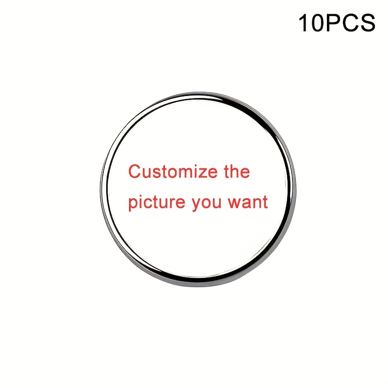 TEMU Personalized Custom Crystal Patch Badge Brooch Holiday Anniversary Gift For Colleagues, Family, Lover, , , A Commemorative Gift Alloy Picture