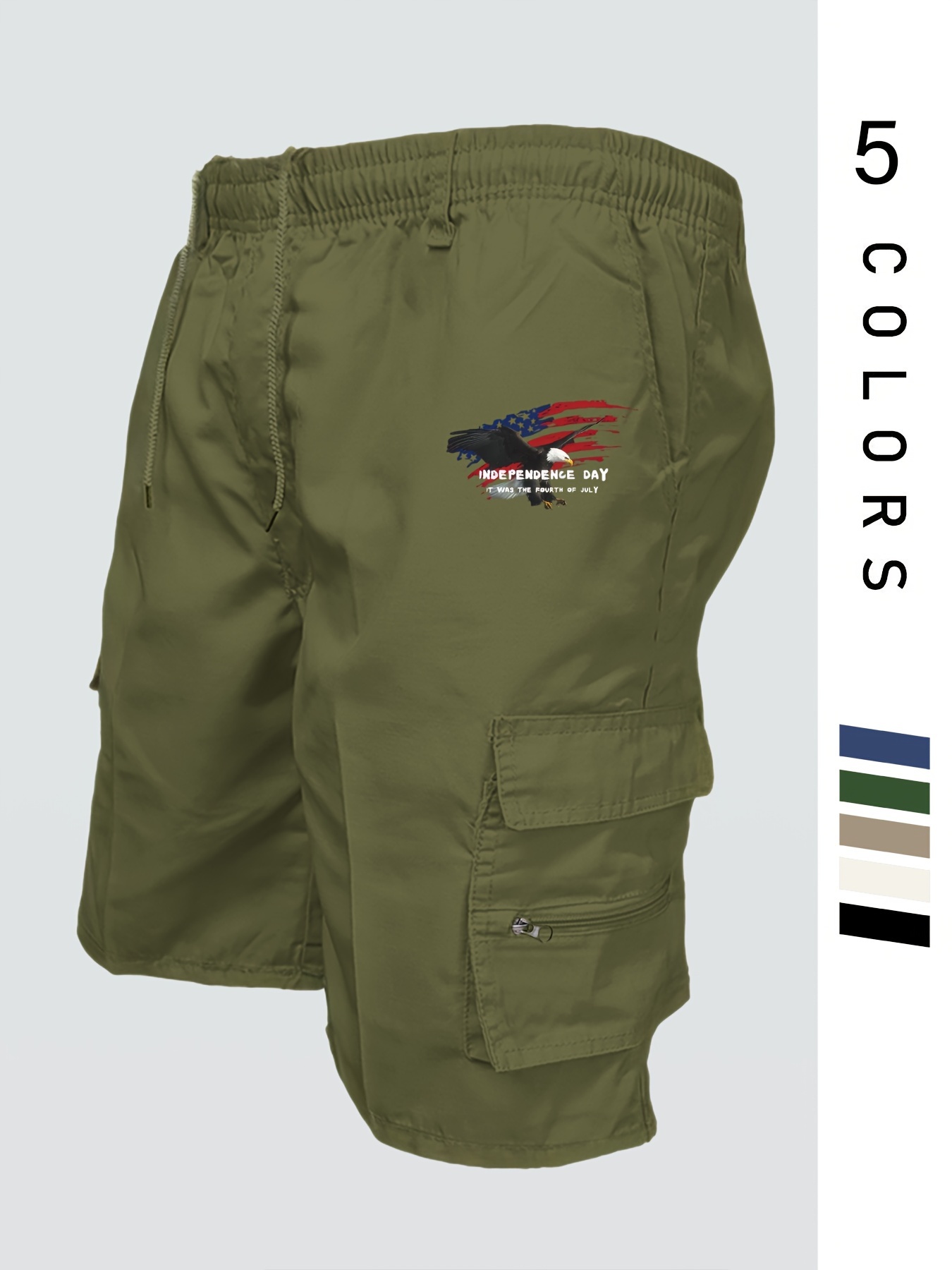Men's Loose Fit Cargo Shorts