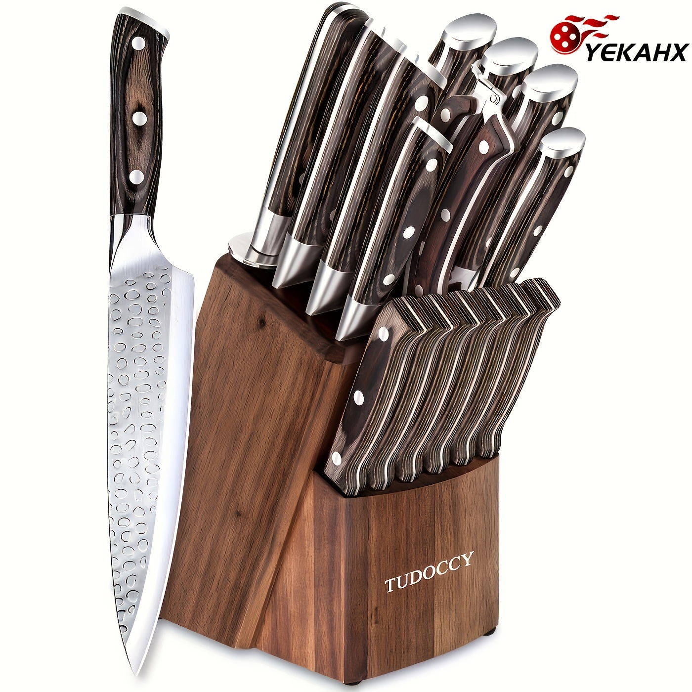 TEMU 16- Knife Set - Steel Knives , 's Knife, Knife, Multifunctional Cooking And