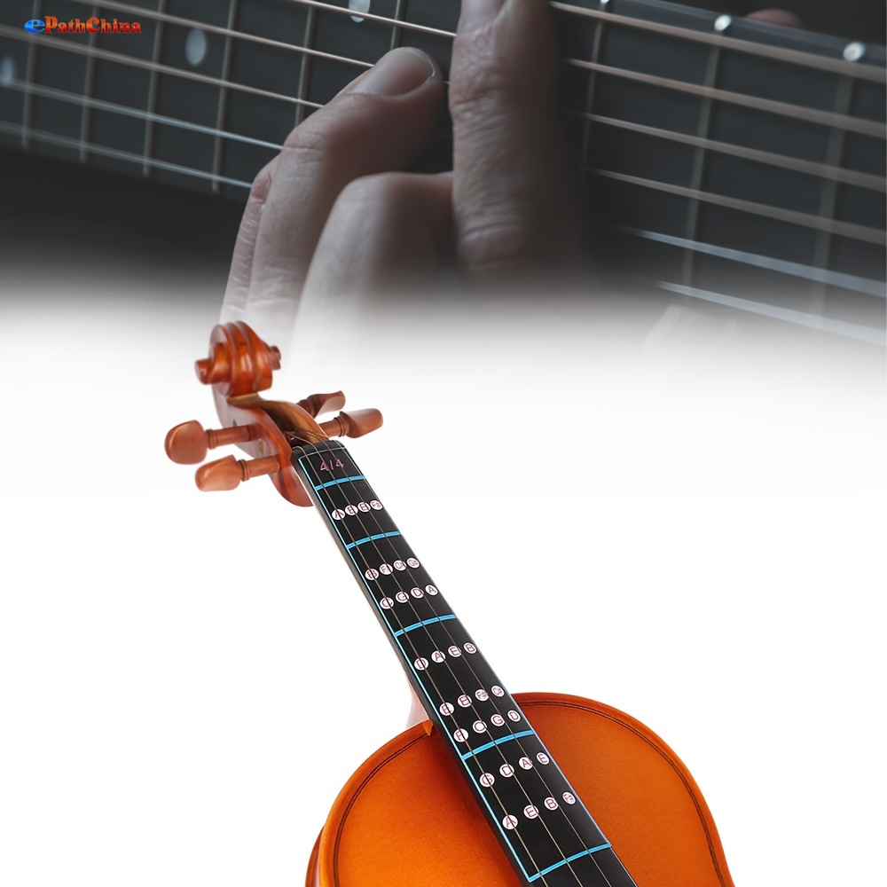 3pcs 4/4 バイオリン 指板ステッカー フレットボード インジケーター 音符 ラベル 運指表 バイオリン パーツ - Temu Japan