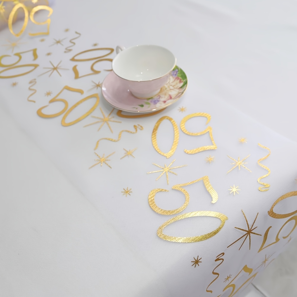 

1/3pcs Sparkle Table Runner, Polyester Woven Rectangular Tablecloth, For Birthday, Home, Restaurant, Party, Wedding, And Christmas Decor