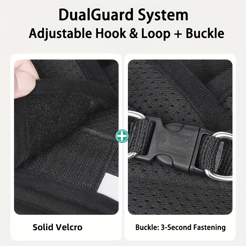 Harnais Ajustable et Respirant pour Chien et Chat avec Laisse Rétractable Automatique (5,0 mètres) et Distributeur de Sacs à Déjections - Gilet -Fuite Adapté aux Chiots, Chatons, Promenades en Extérieur - Système Laisse et Harnais, Lavable en Machine