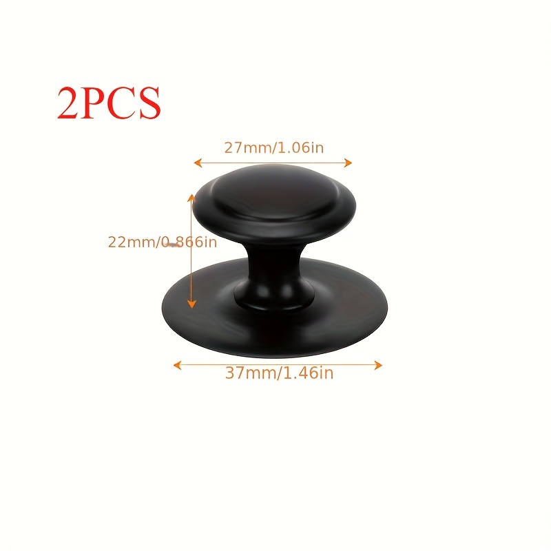 2pcs Self-adhesive Cabinet Handles Pulls Drawer Handle Mini No-punch Modern Easy Wardrobe Door Glass Door Single-hole Self-adhesive Small Handle