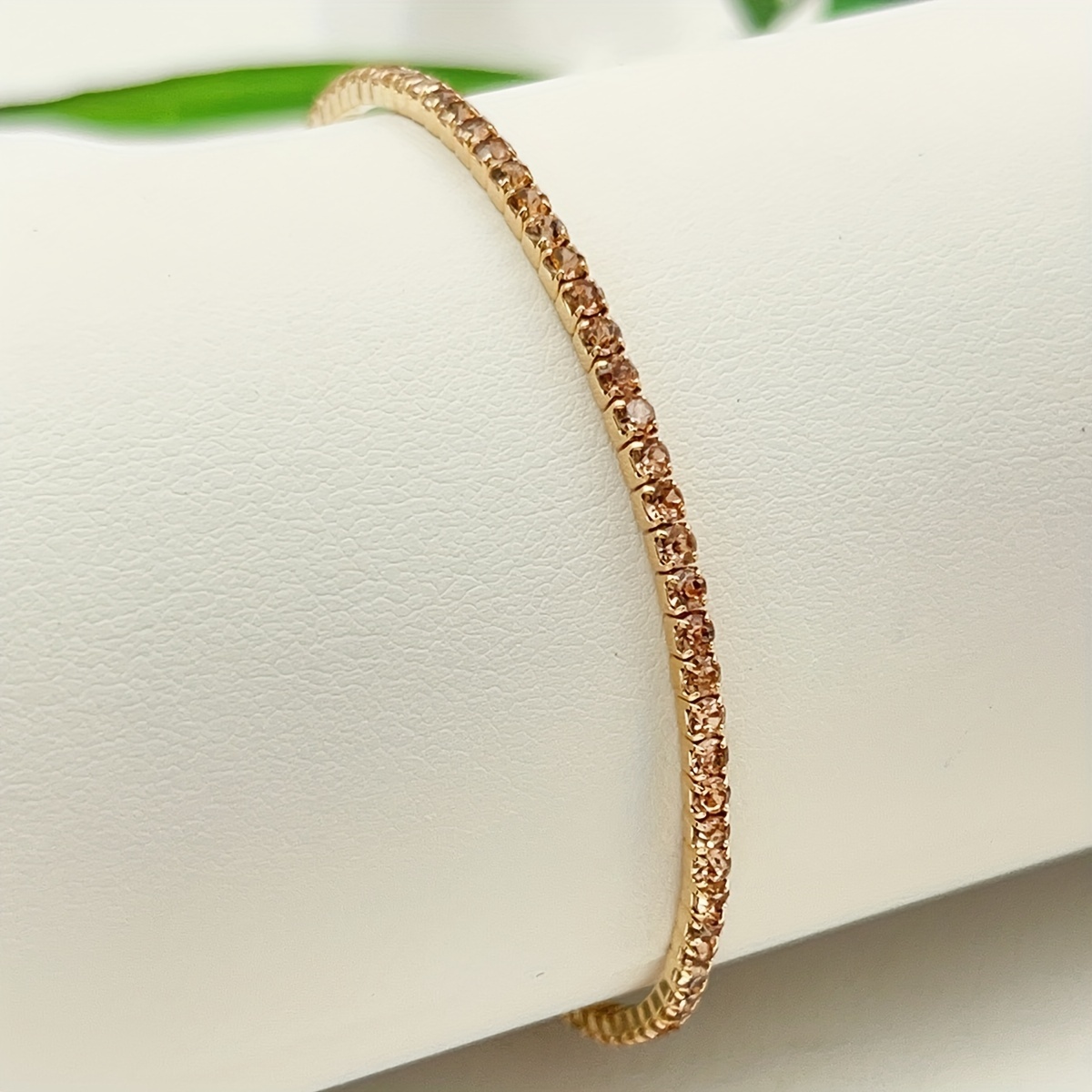 Ultra Thin Rhinestone Tennis Chain Women's Bracelet