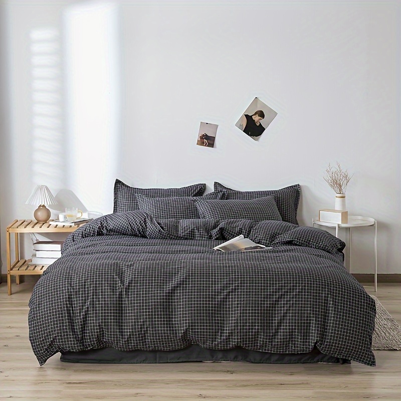 4 teiliges bettwäsche set (1*bettbezug + 1*bettlaken +