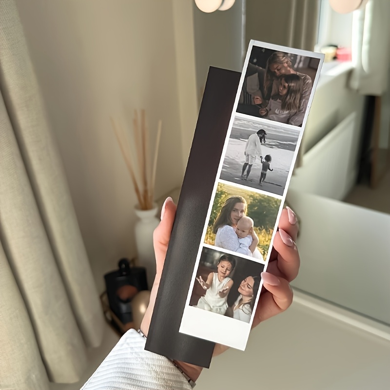 TEMU Bande magnétique pour frigo avec photo personnalisée, décoration personnalisée et , souvenir photo de famille, souvenir de mariage, cadeau de