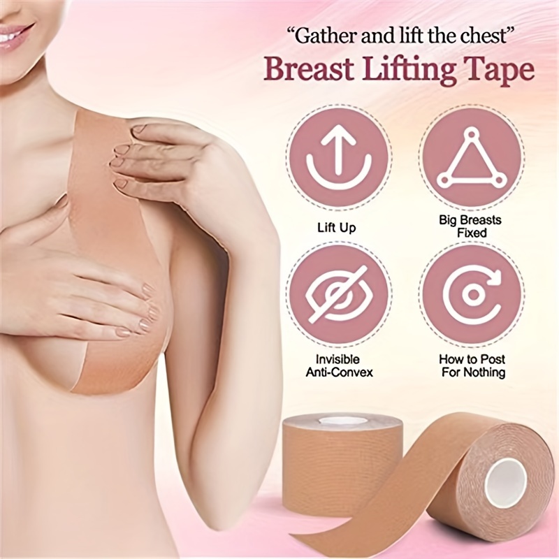 2 Pcs Breathable Lifting Breast Sticker Invisible Bras - Temu Portugal