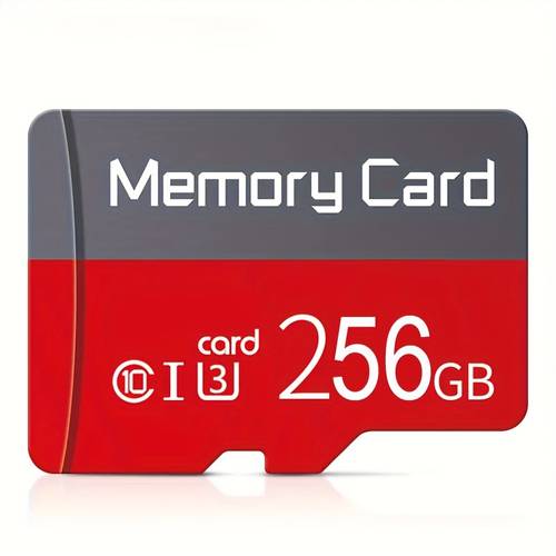 256gb high speed sd card tf flash card with sd adapter for smartphones surveillance cameras digital cameras and more devices