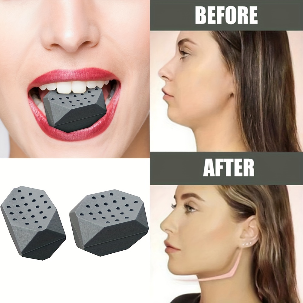 Jaw Exerciser Redefine Jawline Trainer Exerciser Double Chin - Temu