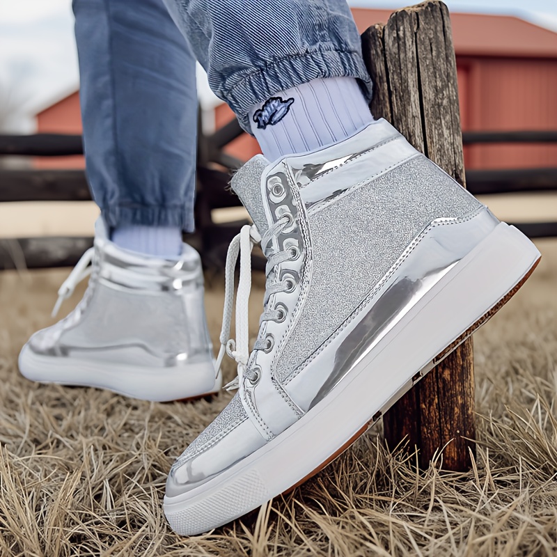 Wide Width Silver Dress Shoes For Women Silver Shoes Women Sold On Temu  United States