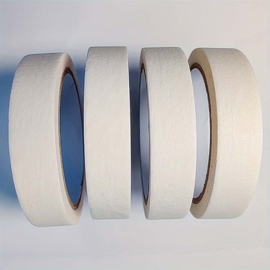 2rolls/4rolls Beige Painter Masking Tape, Crepe Paper Tape, Handbook Tape, Multi-use Masking Tape, Ideal For Diamond Painting, Crafting, Art, Office, School, Decorating 0.79 Inch X 21.