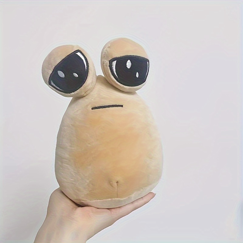 

1pc Cartoon Alien Design Pet Plush Toy, Cat Chew Toy For Cat Interactive Supply