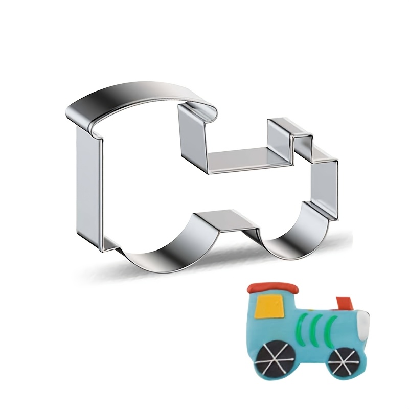 Hardware Stainless Steel Cookie Mold Train Cookie Cake Mold Baking