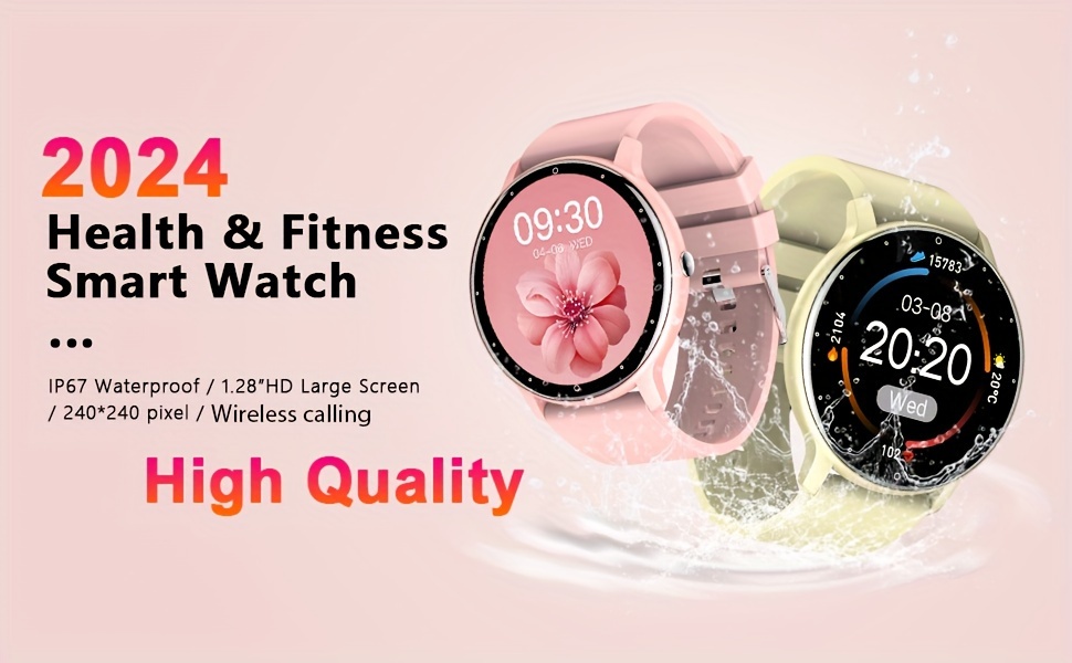 Smart Watch 240*240 Full Touch Screen Men Full Touch Screen - Temu