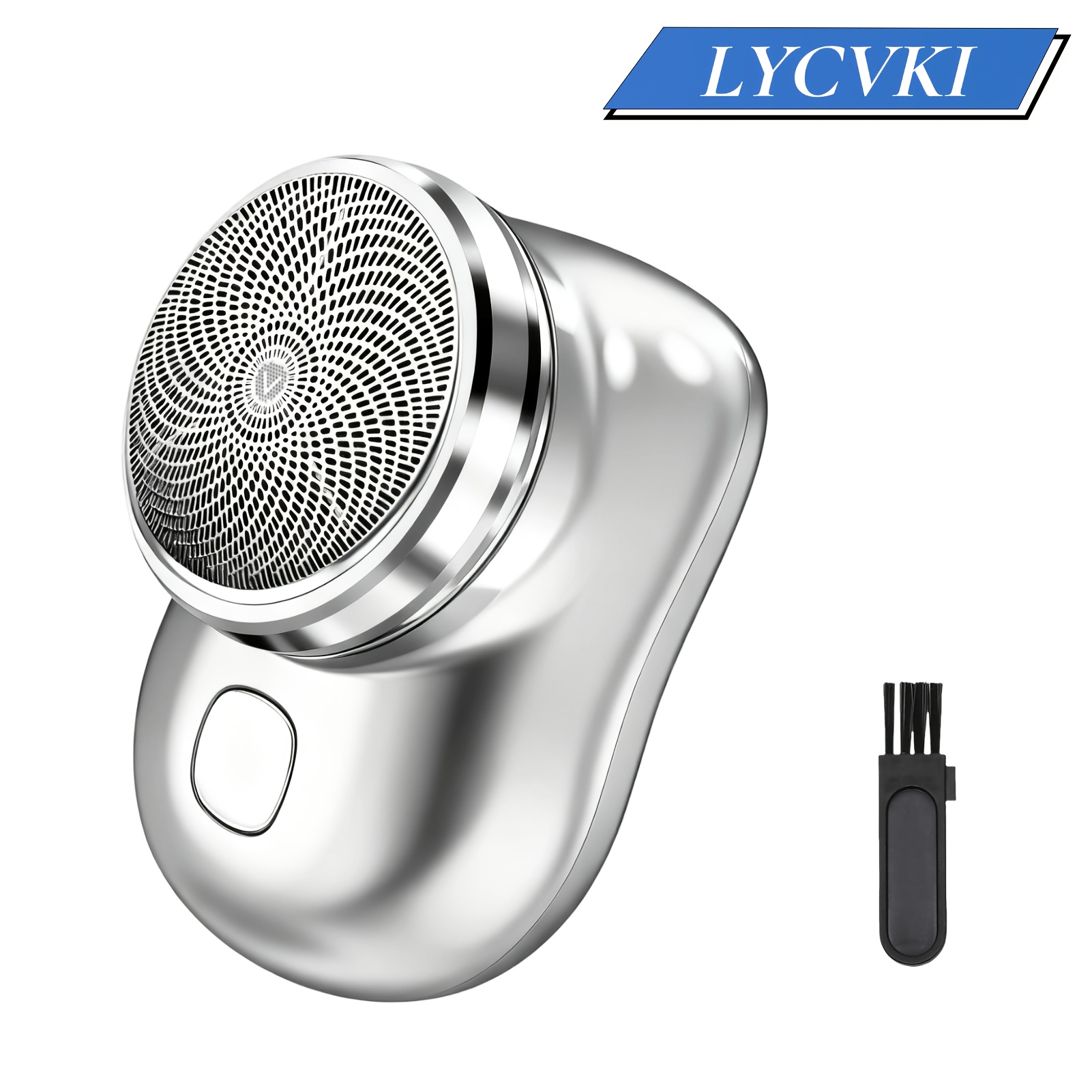 Compact Men's Electric Shaver and Beard Trimmer