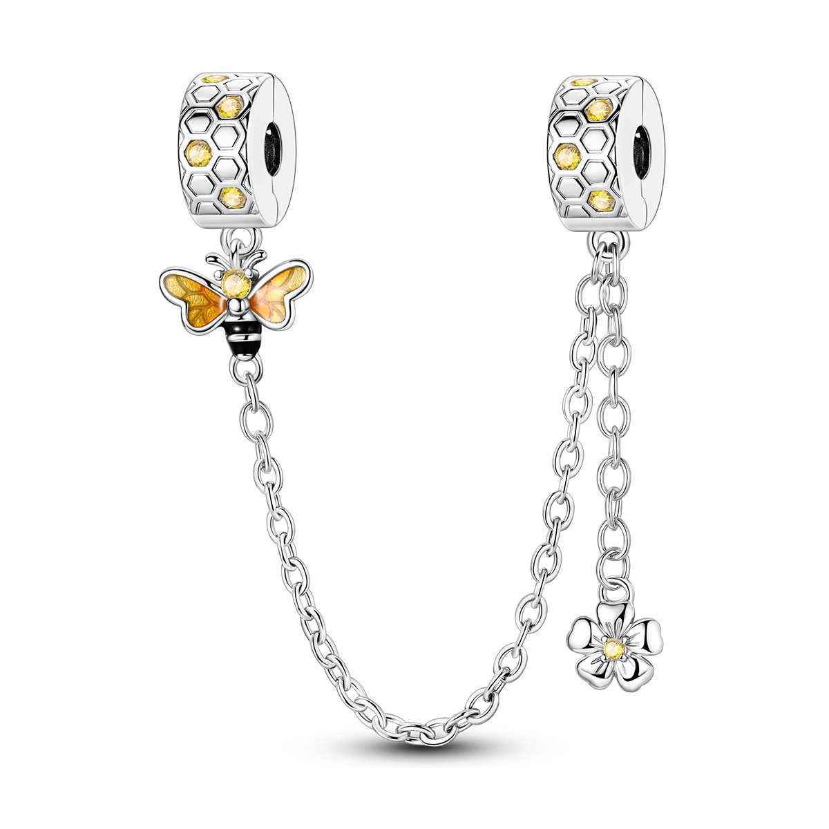 TEMU Ciondolo a Catena di a d'Ape, a Braccialetti e Collane Originali, Fai da Te Naturale, Regalo per Apicoltori