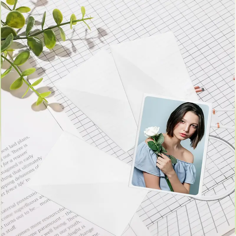 100pcs card protectors clear photo sleeves measuring - Temu South Africa 100pcs card protectors clear photo sleeves measuring - Temu South Africa