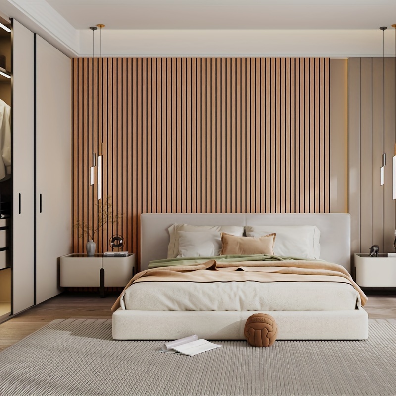 1 Roll Thickened 3d Stereoscopic Grid Wall Sticker Headboard Sofa Background Wall Decoration Wallpaper Peel And Stick