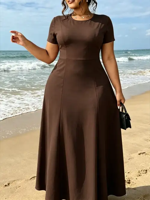women brown dress sold on Temu United States women brown dress sold on Temu United States