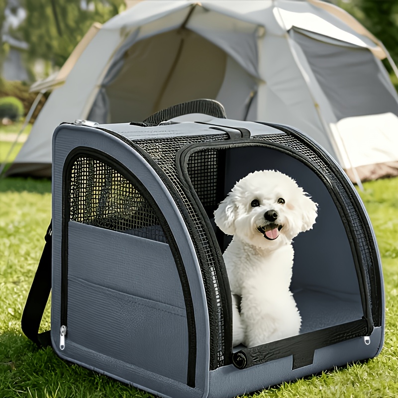 Pet Car Bed, Foldable Dog Cage, Rear Trunk, Passenger Travel Bag