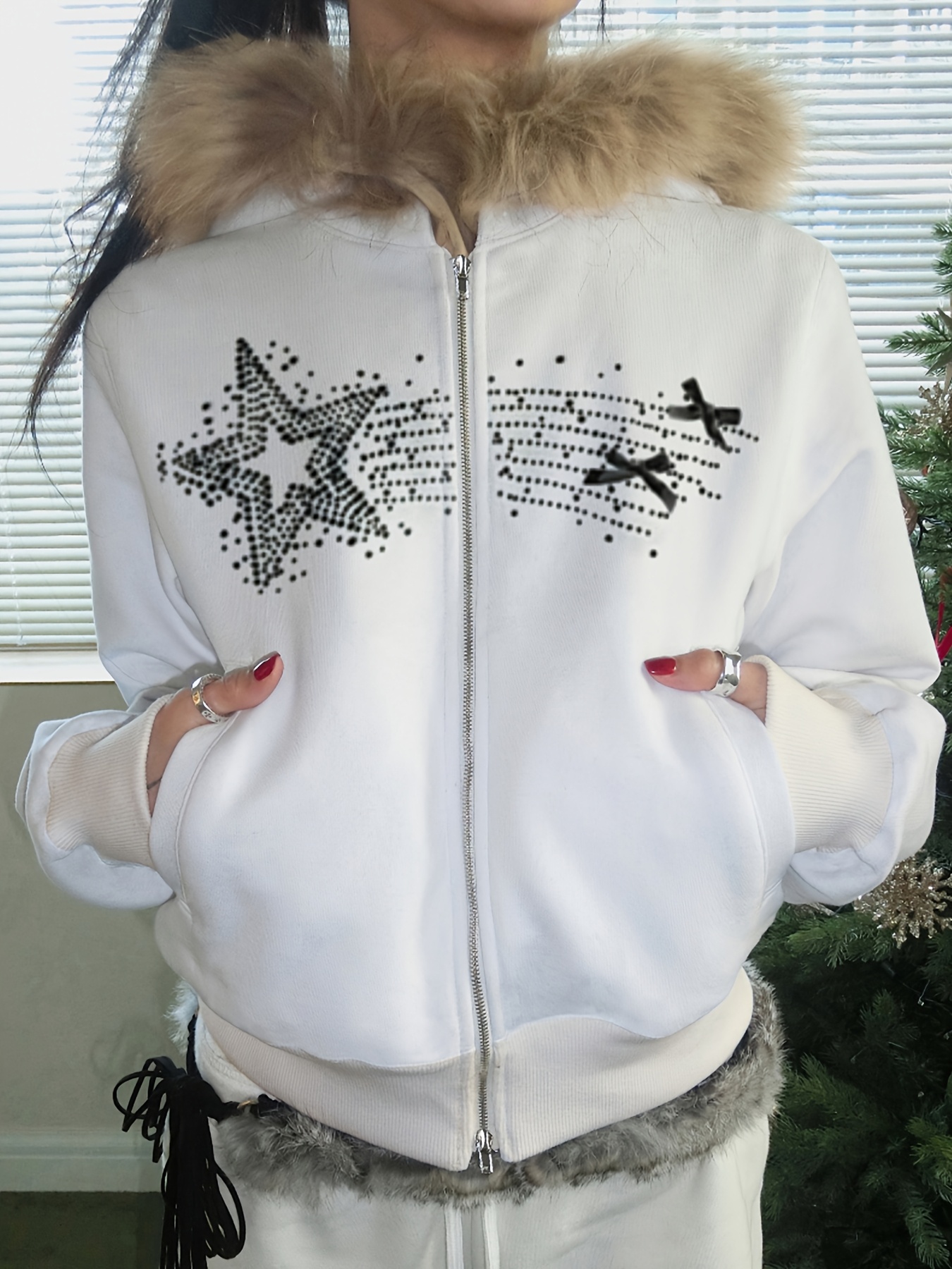 00s archive fur flight design jacket B-3 00s archive fur flight