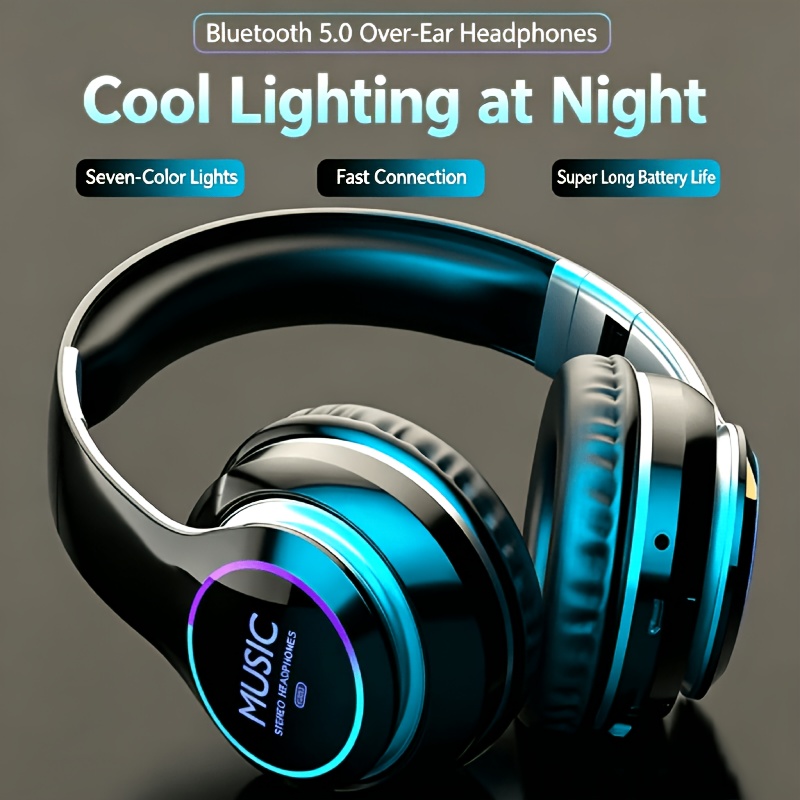 Luminous Card-Slot Wireless Over-Ear