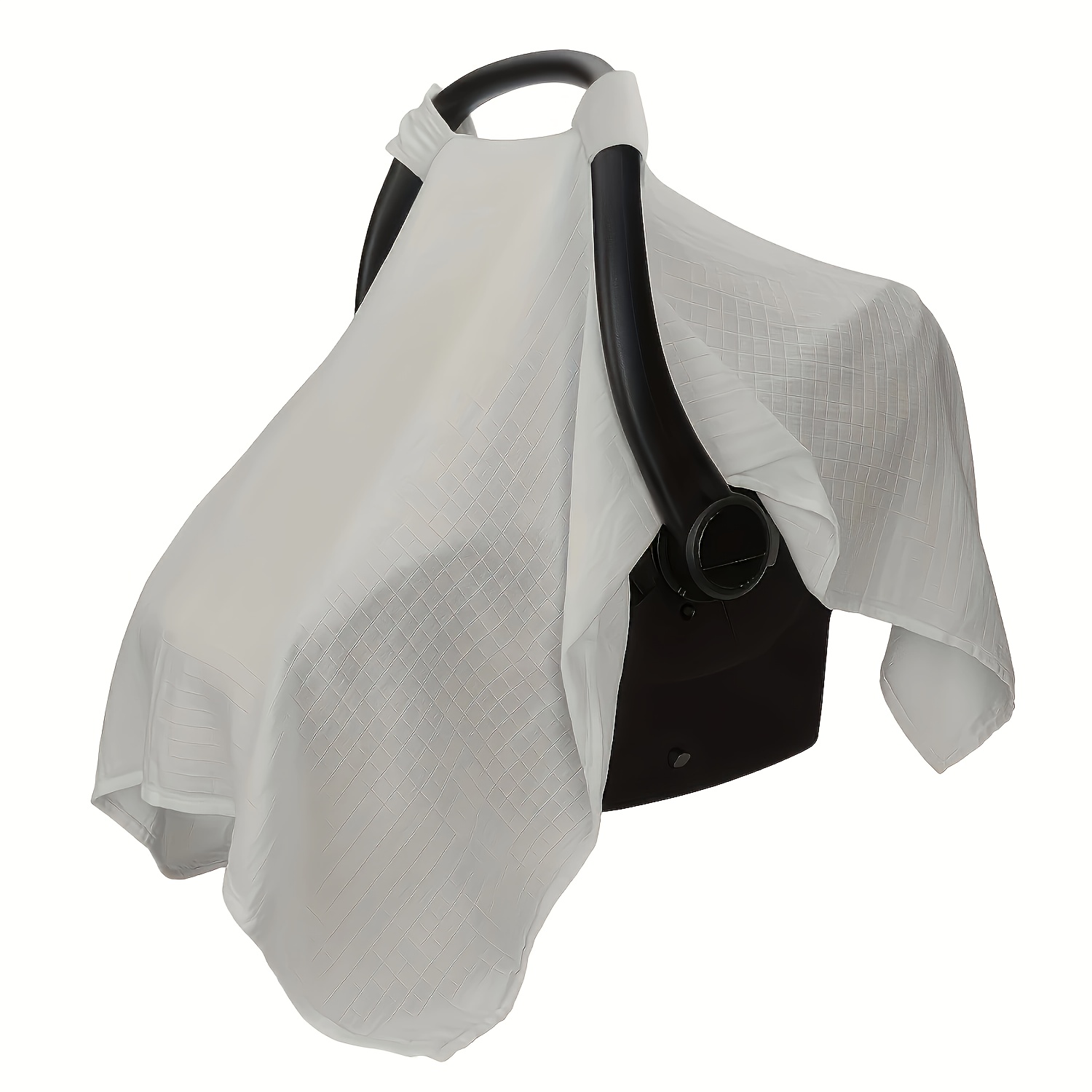 lightweight breathable stroller cover gray sunshade for outdoor use soft durable polyester fabric easy to   for parents on the go