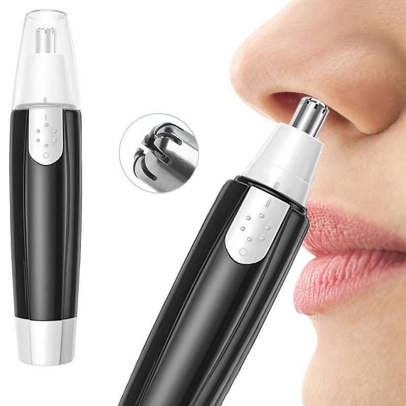 1pc aparador de pelos nasais e auriculares sem fio para   facial, sobrancelhas indolores - presente dia   pais