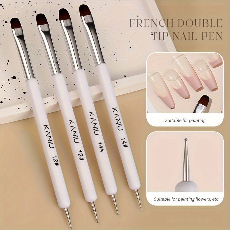 

Kaniu French Double Tip Nail Pen: High-quality Bristles For Effortless French Manicure