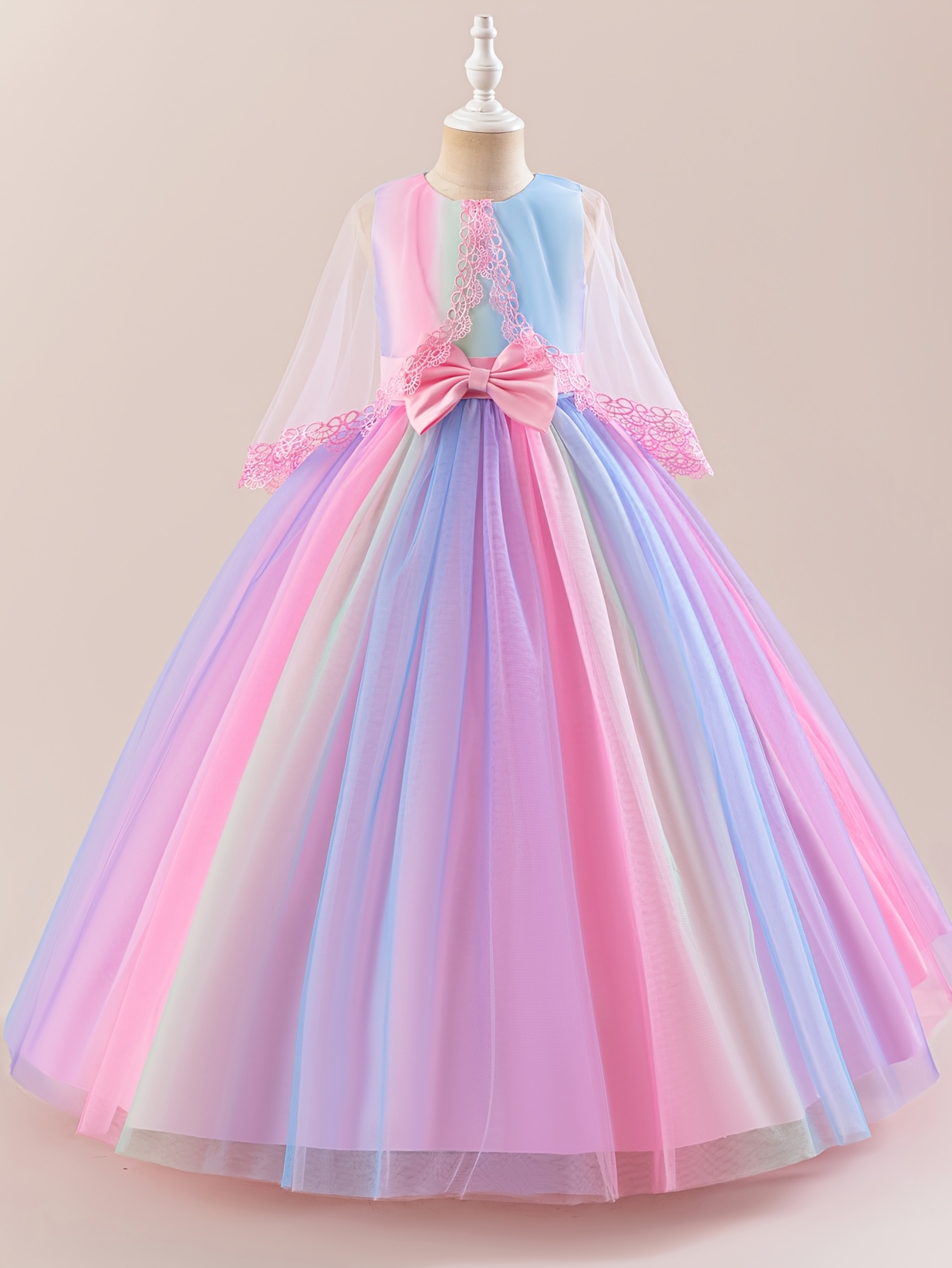rainbow princess tutu dress girls sleeveless a - Temu Brazil