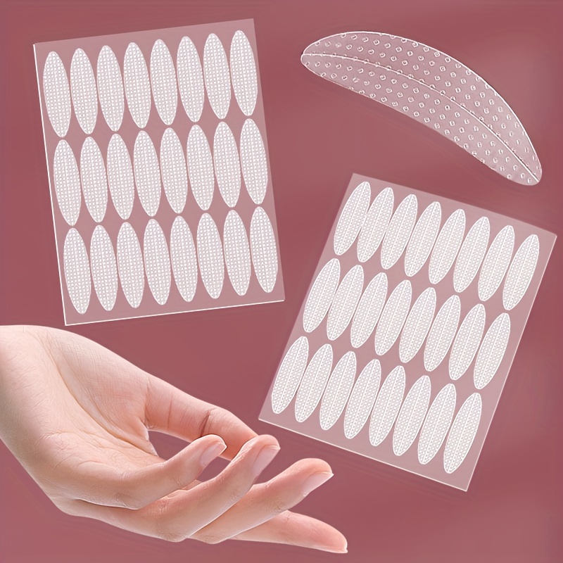 

480pcs Invisible Eyelid Tape Strips, -free Fiber Eye Lift Stickers For Double Eyelid Effect, For Hooded, Eyes - Instant & Long- Hold