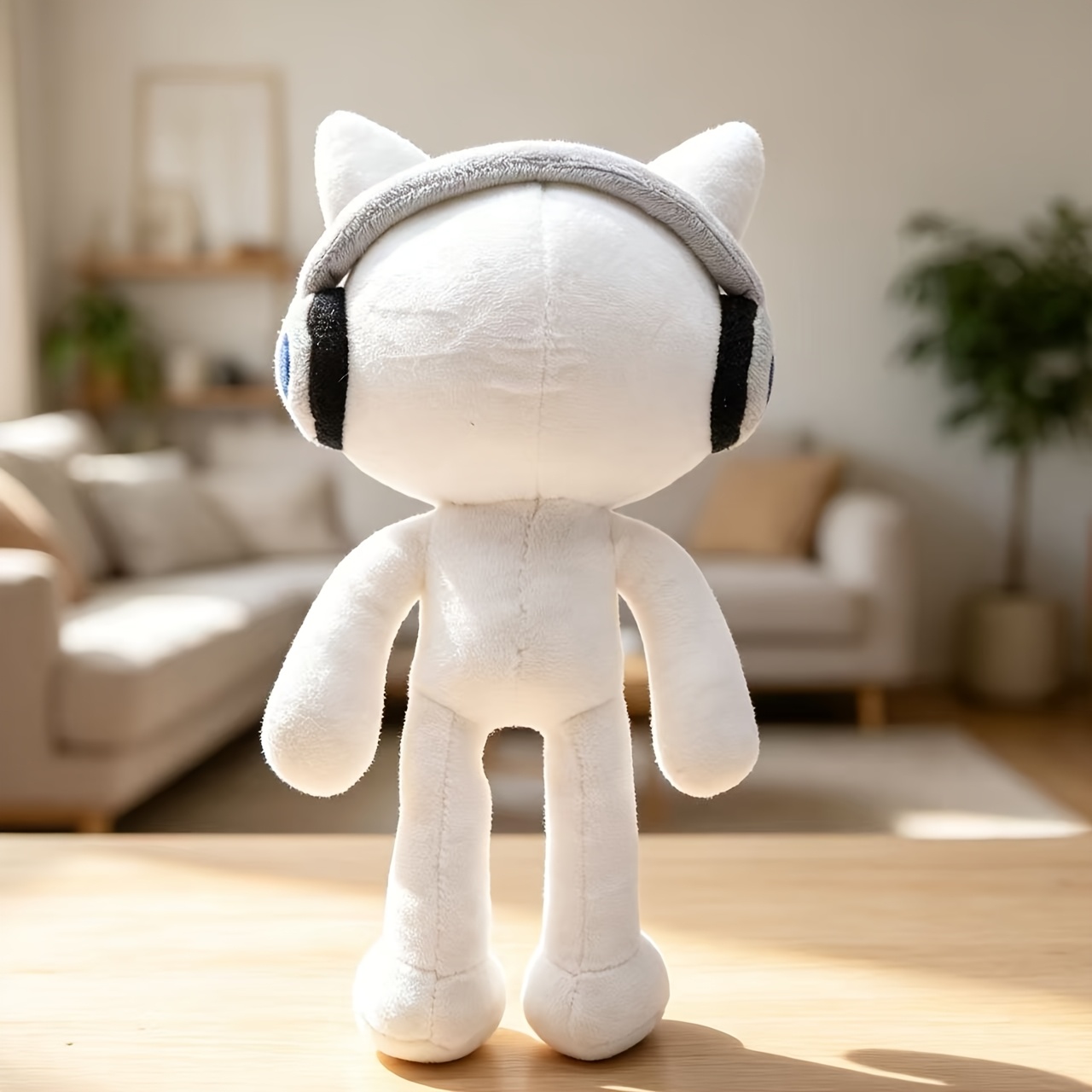 Chess Slowed Cat Plush Cartoon Toy