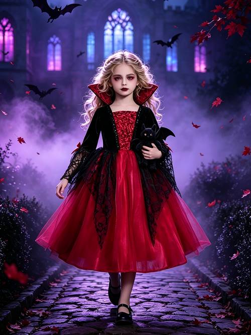 poza articolului costum de halloween, rochie de prințesă pentru fete, tutu de balet negru roșu cu dantelă, costum de halloween pentru jocuri , rochie de prințesă pentru petrecere, rochie de prințesă ă pentru fete