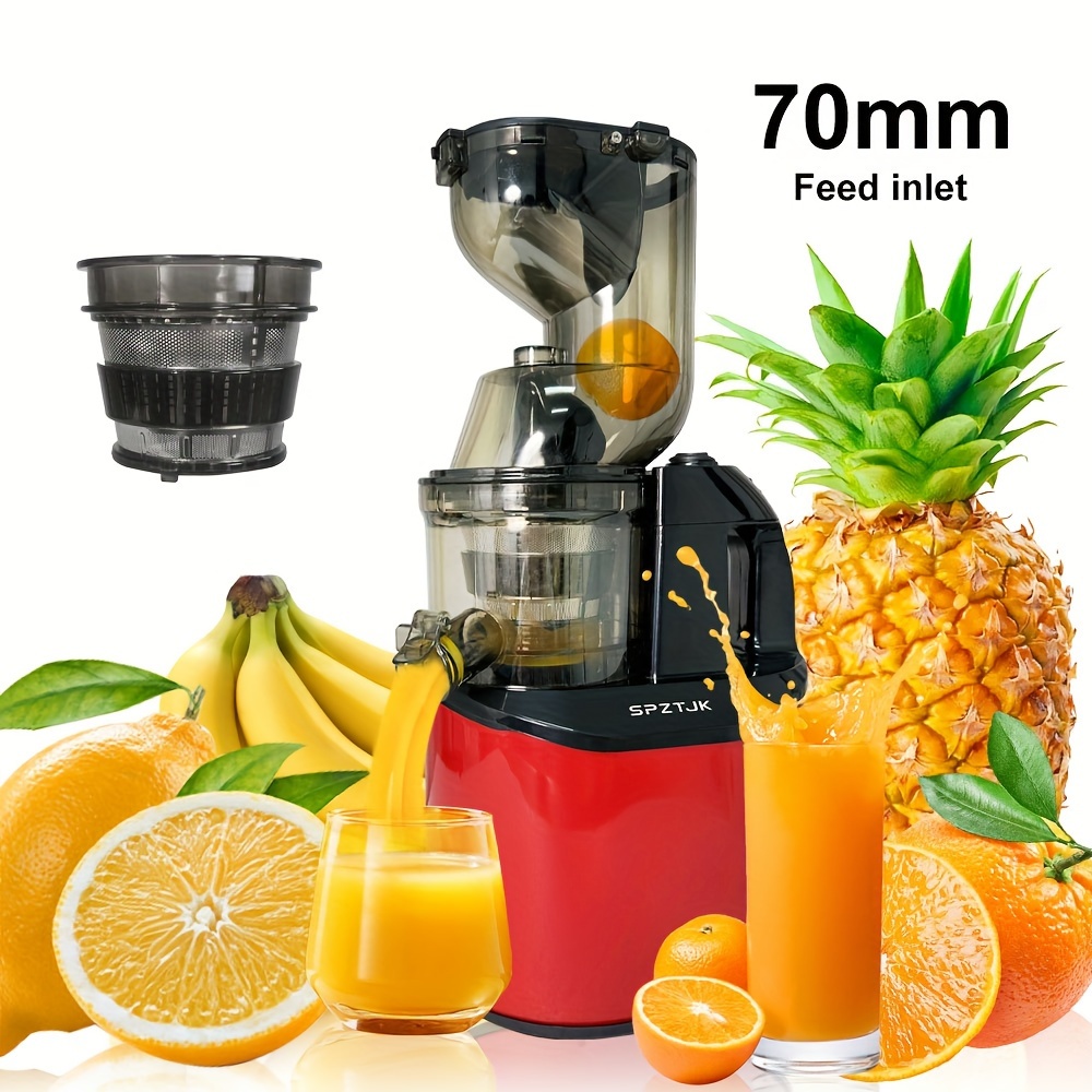 

Juicer Machines Vegetable And Fruit, Slow Masticating Juicer Machines, High Yield, Quiet Motor 150w, Cold Press Juicer Masticating