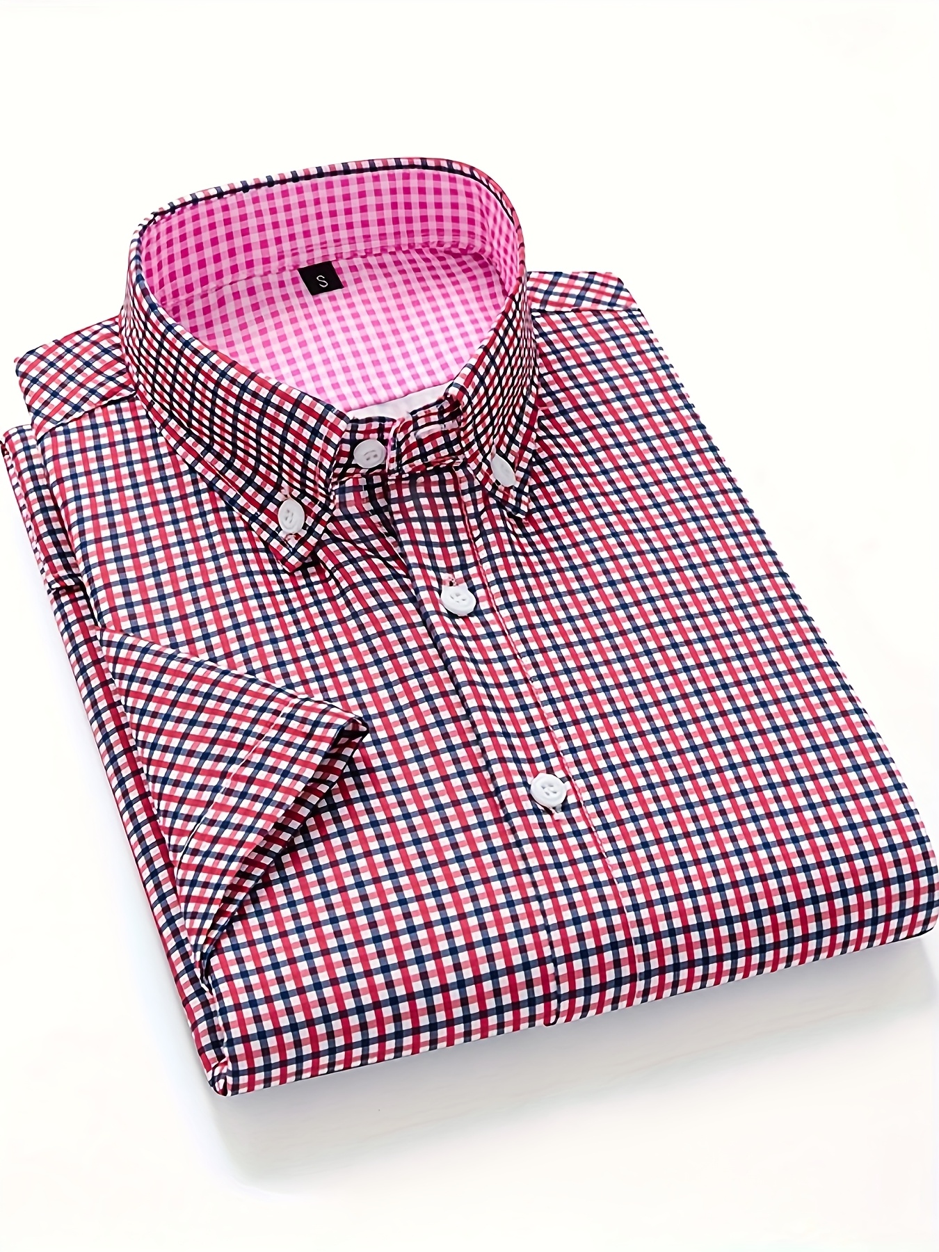 mens summer casual short sleeved shirt versatile everyday shirt
