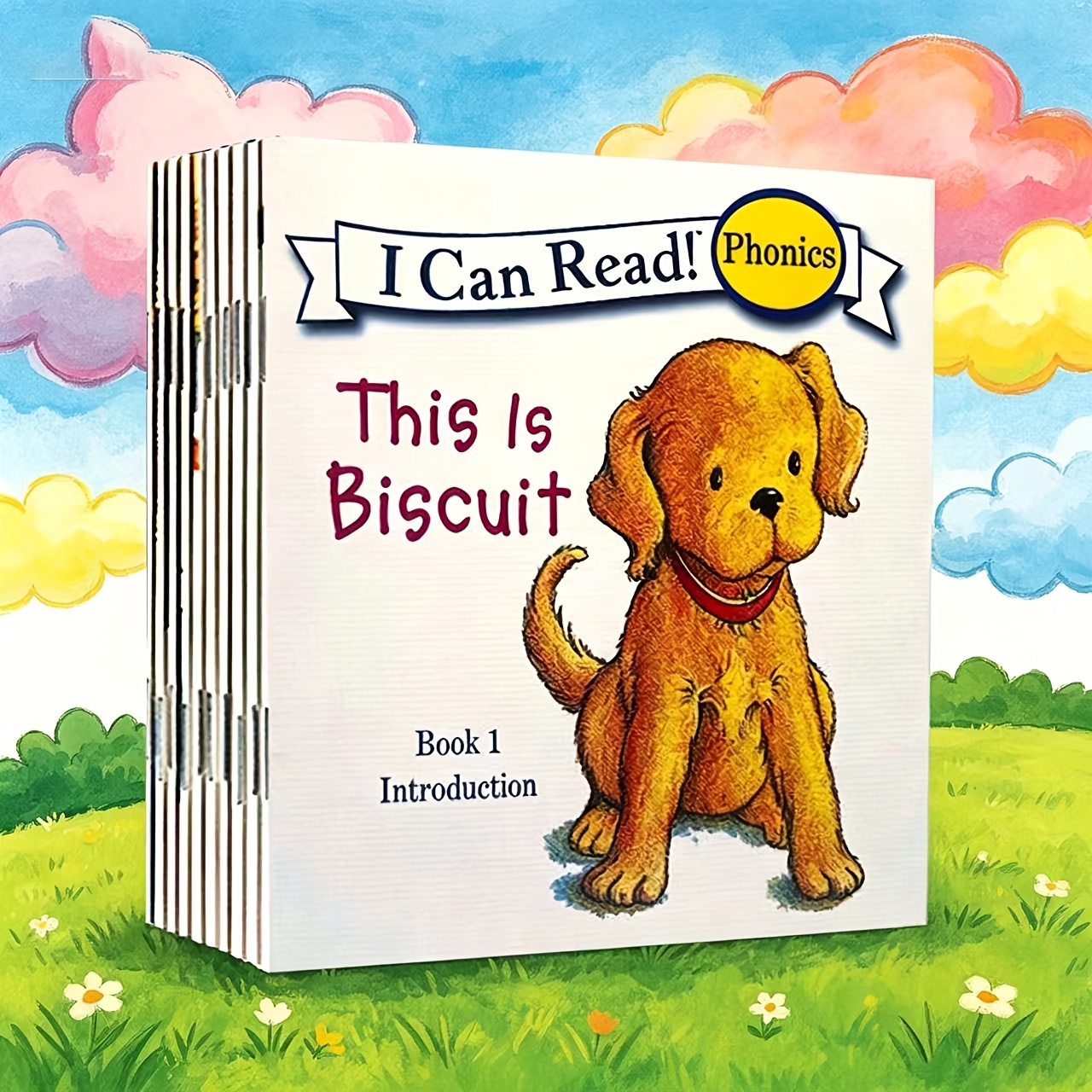 TEMU Phonics Long Vowel Set - 12 Books, Learning Series, Includes Stories For Teaching Long Vowel Sounds A, E, I, O, U, Beginner's Picture , ,