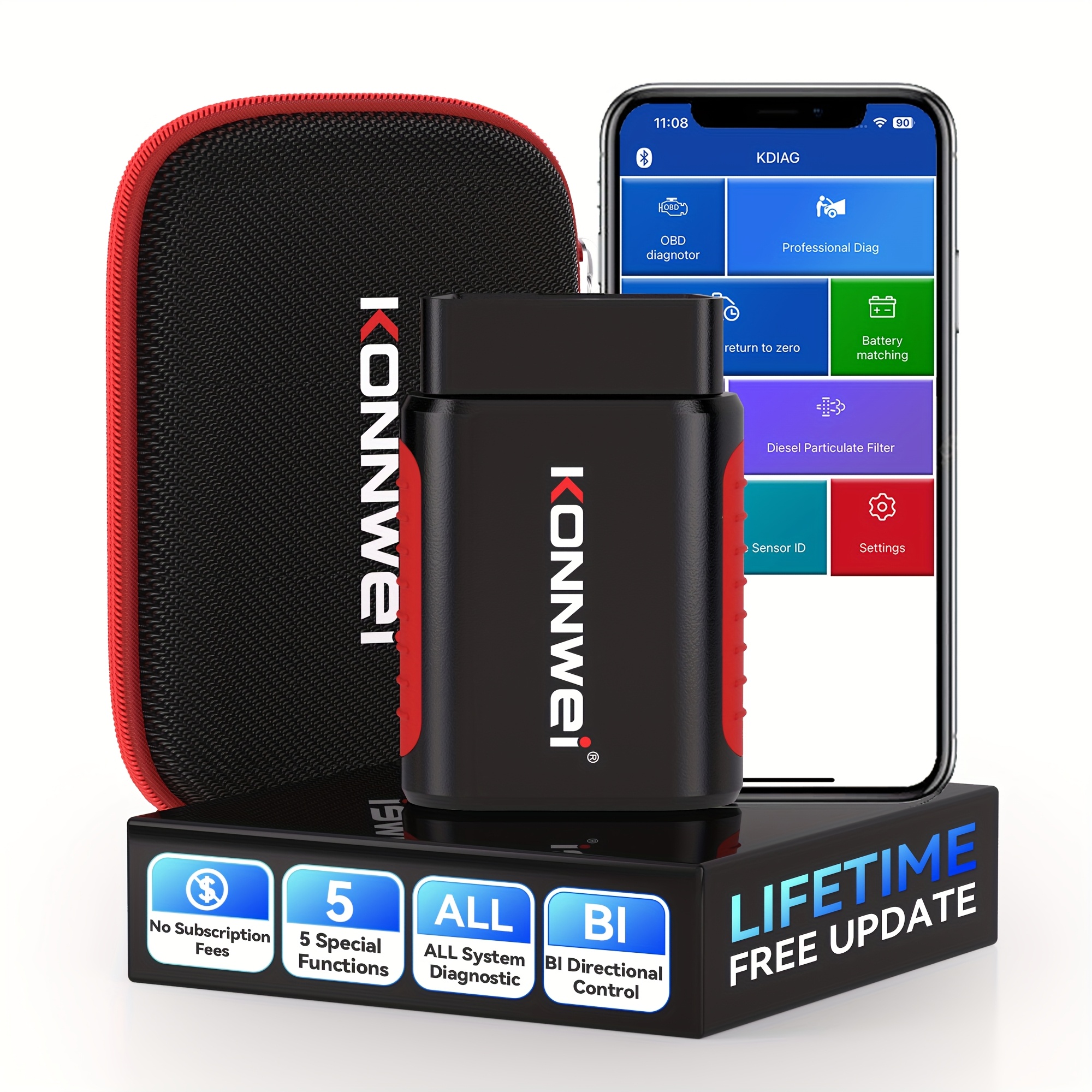Cble-OBD2 Programmeur ECU Cble de diagnostic Outil de programmation de