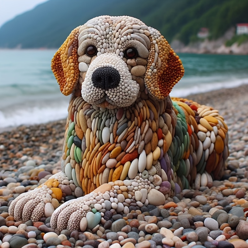 

Diamond Painting Kit 3d Cartoon Puppy Animal Art Design, Suitable For Office And Home Decoration Living Room Bedroom Diamond Painting Kit, Send Friends For Their .