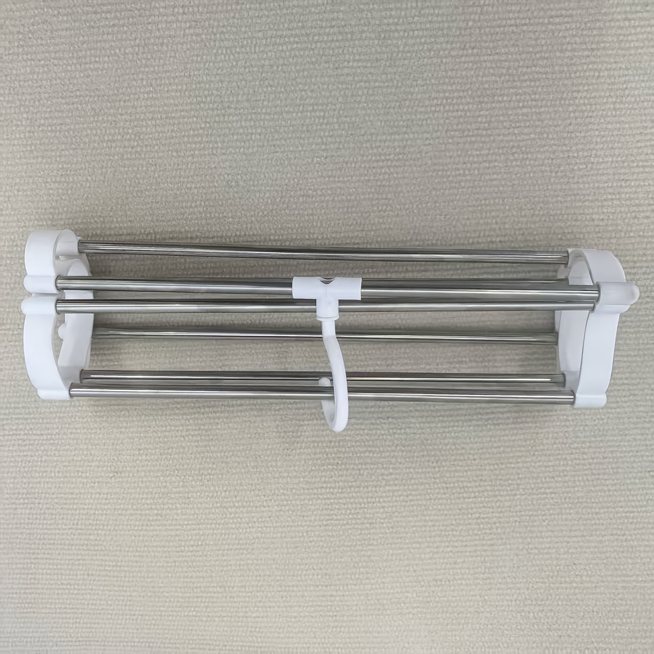 Multi Layer Stainless Steel Pants Hanger, Space Wardrobe Organizer, Suitable For Pants, Jeans, Scarves, Wardrobe Storage