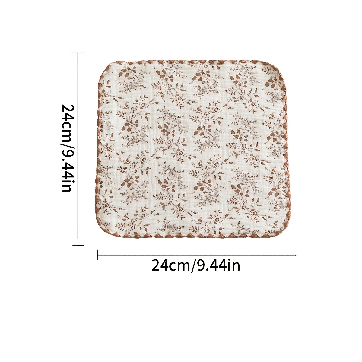 5pcs Soft Cartoon Printed Baby Bibs Set