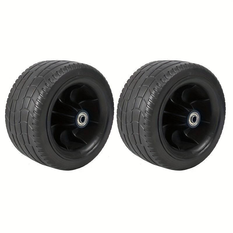 All Terrain Solid Wheels, Suitable For Handcarts, Camping Carts, And Stall Carts - Durable Replacement Tires