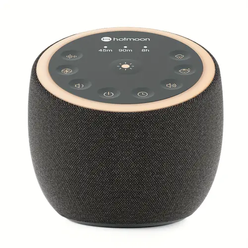 white noise machine with 40 high fidelity sounds sleep sound machine with memory functions 8 lighting usb power supply for sleep noise reduction in bedrooms and offices plug in