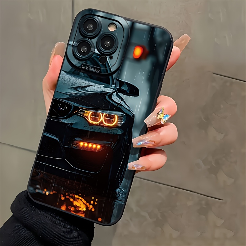 Un nuevo estuche de teléfono deportivo con tema de lluvia es un gran vendedor - Compatible con para for iphone 16E/7/8/Xr/Xs/X/11/12/13/14/15/16Pro Max/Plus, ofrece protección completa contra caídas y golpes / Estuche de teléfono impreso / Estuche de teléfono UV / Nuevo modelo de estuche de teléfono, perfecto como regalo para novios o