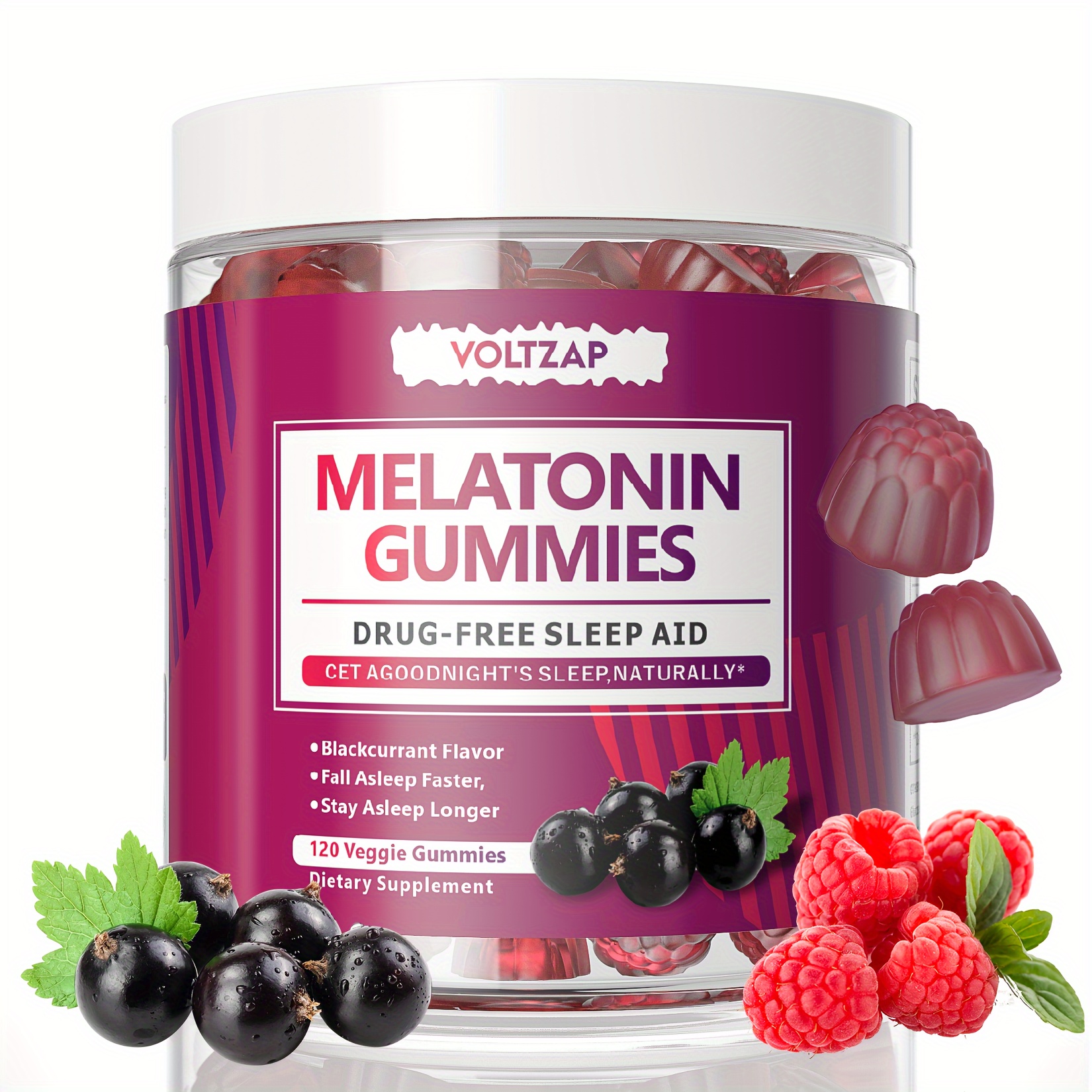 gummies sleep supplements for men and women 60 gummies   aid   strength sleep gummies with 10mg of   per gummy supplement   flavor details 1
